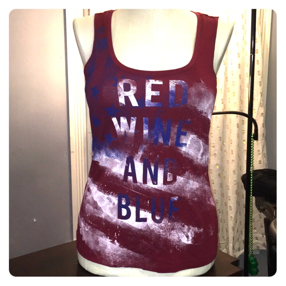 Rock and Republic macrame tank top